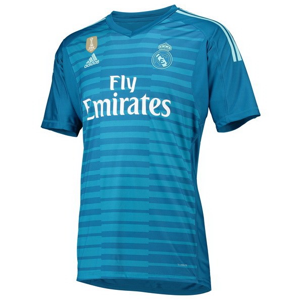 Camiseta Real Madrid 2ª Portero 2018/19 Azul